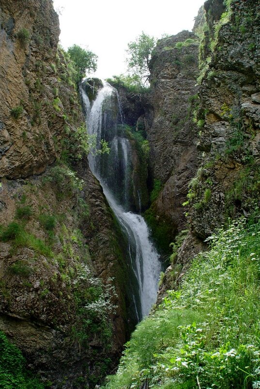 ВОДОПАД, лето. - Виктор Осипчук