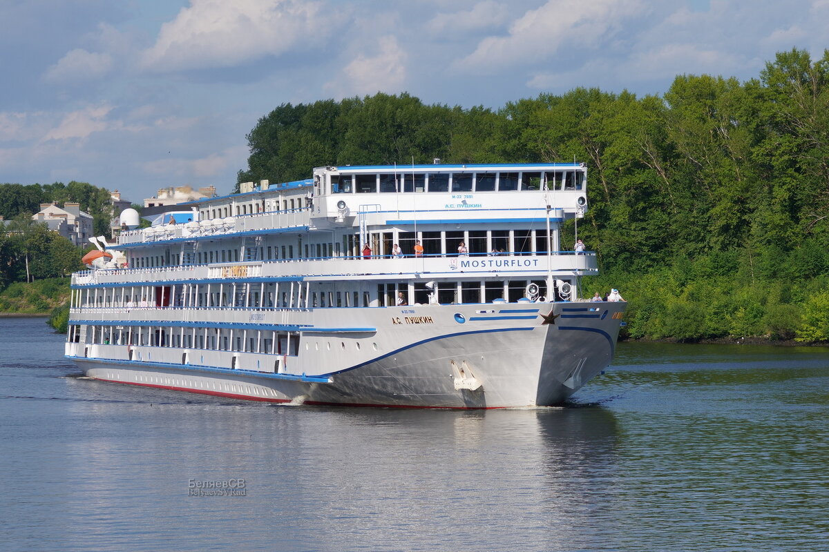 Теплоход А.С.Пушкин - Сергей Беляев Теплоход А.С.Пушкин - Сергей Беляев