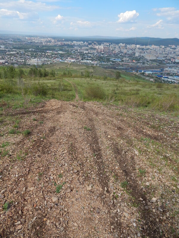 Дорога с вершины вниз. - Екатерина Панова