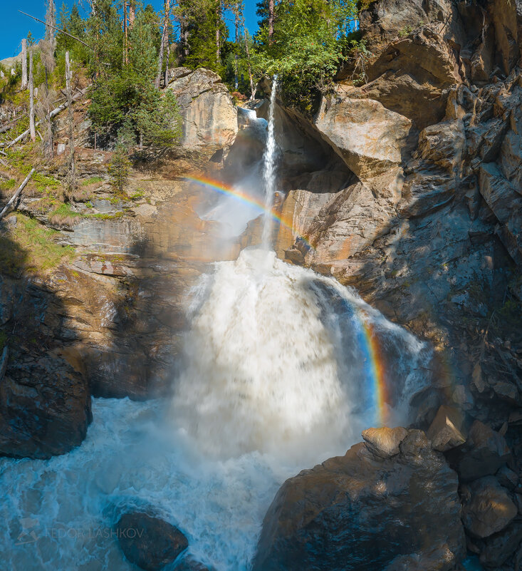 Водопад в горах Кавказа - Фёдор. Лашков