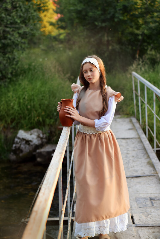 на закате у реки - Оксана Льдинина 