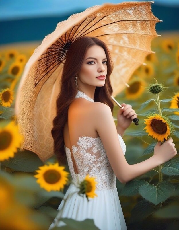 Август- месяц подсолнухов:) - Светлана Лапка