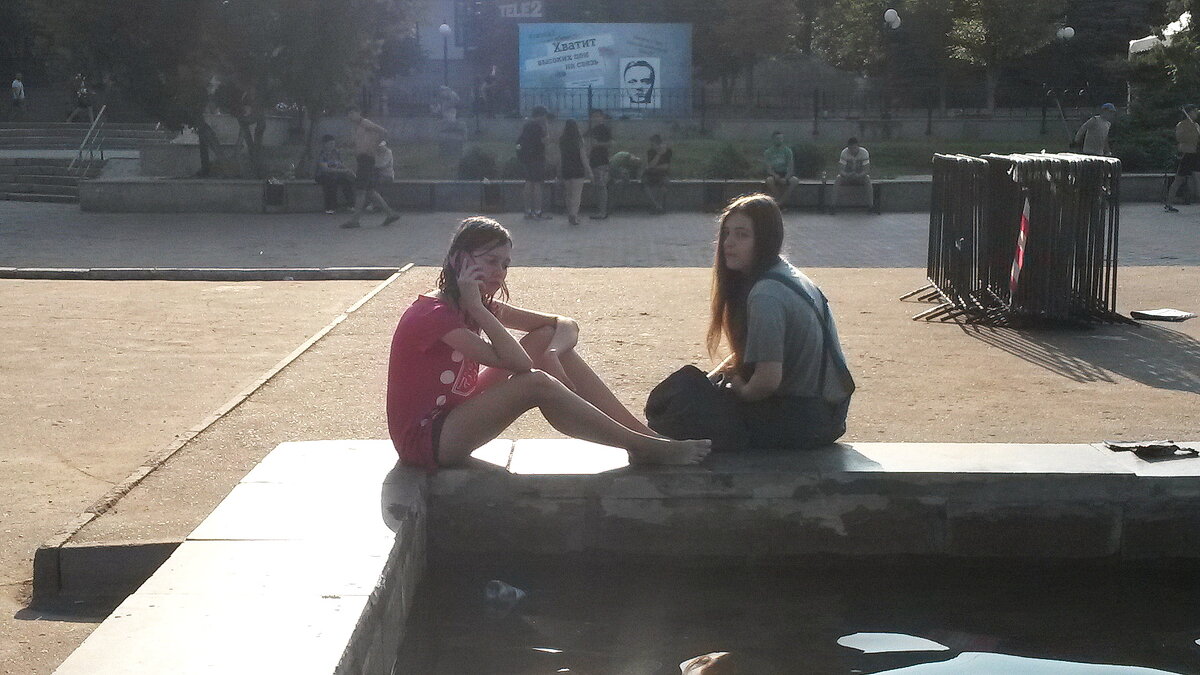 Романтика у фонтана (г. Пенза) - Mitka90 