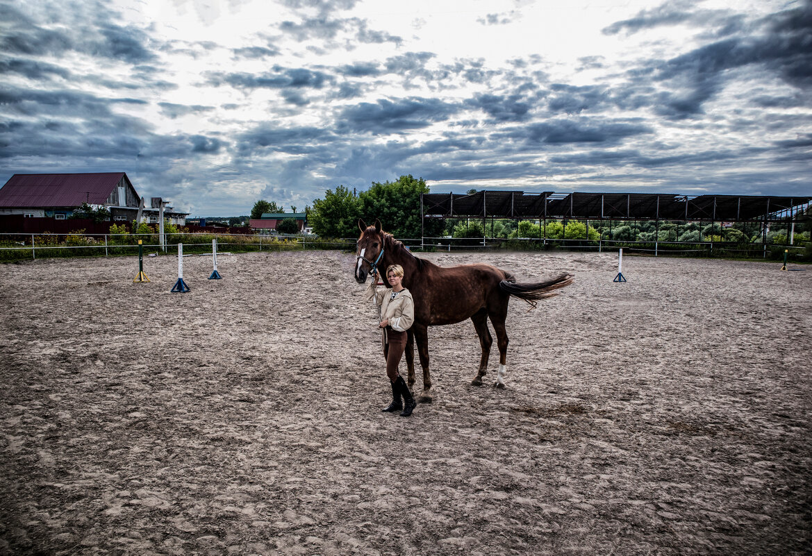 Тиганово/ Маша и любимый конь Адвокат - Евгений 