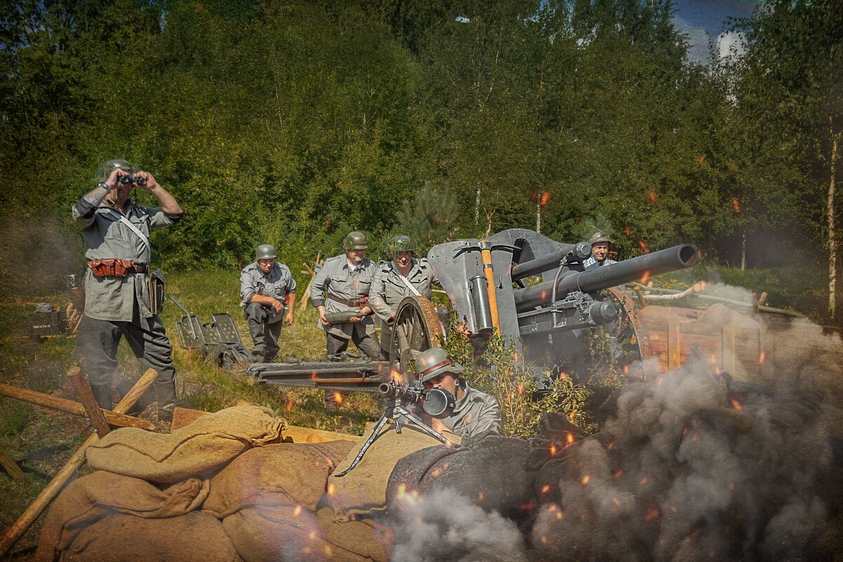 1939 105-мм легкая полевая гаубица leFH 18М (Германия - Виктор Седов