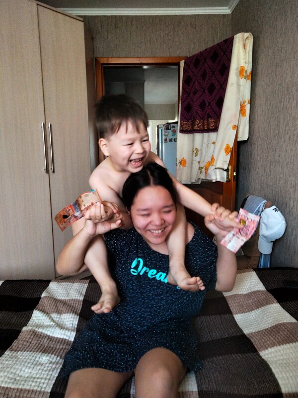 Племяши дурачатся :) - Динара Каймиденова