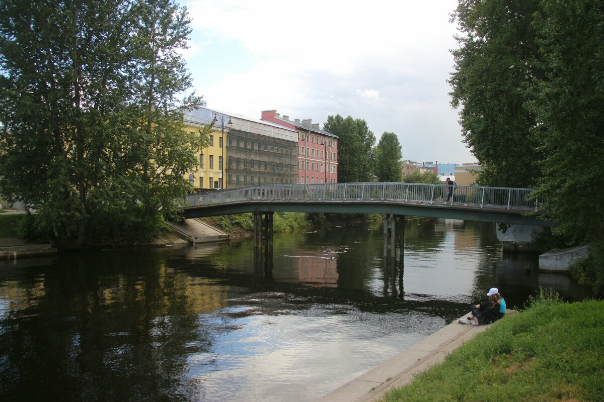 Река Пряжка. Бердов мост - Наталья Герасимова Река Пряжка. Бердов мост - Наталья Герасимова