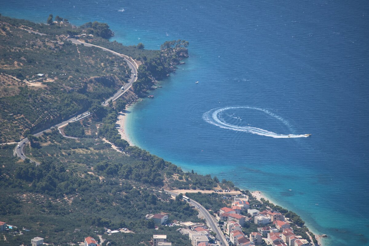 вид на Макарску Ривьеру - Светлана Баталий