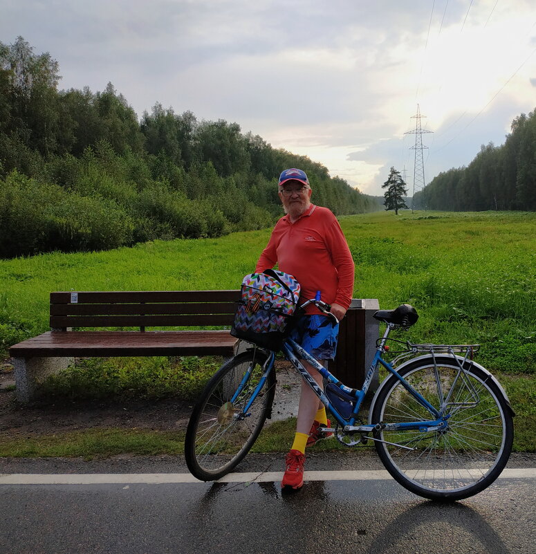 Есть 2000 км в велосезоне 2025 и 2500-й выезд на велосипеде после инфаркта 2010 - Андрей Лукьянов