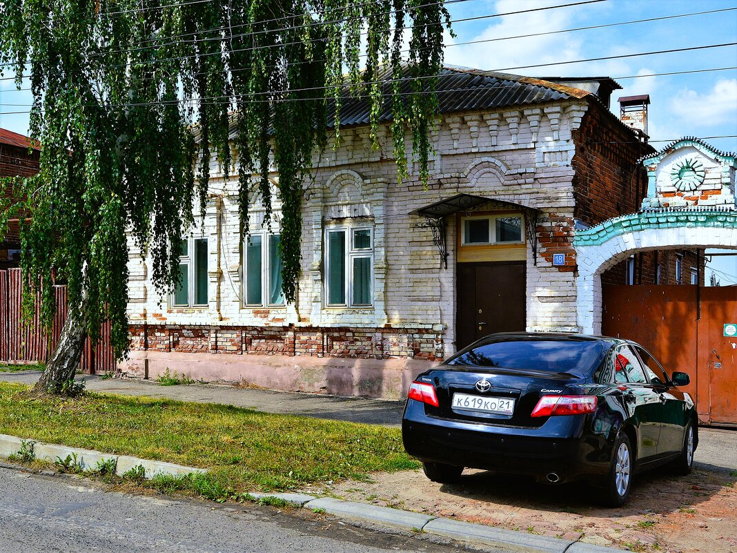 Алатырь. Дом по ул. Горького 18. - Пётр Чернега Алатырь. Дом по ул. Горького 18. - Пётр Чернега