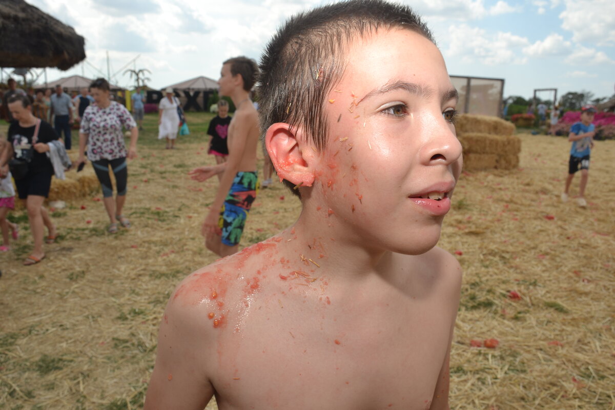 После помидорной баталии - Сергей 