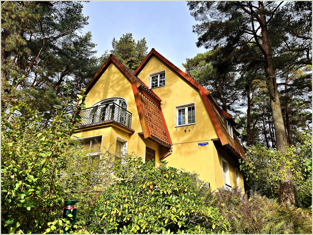 Домики Светлогорска. - Валерия Комова