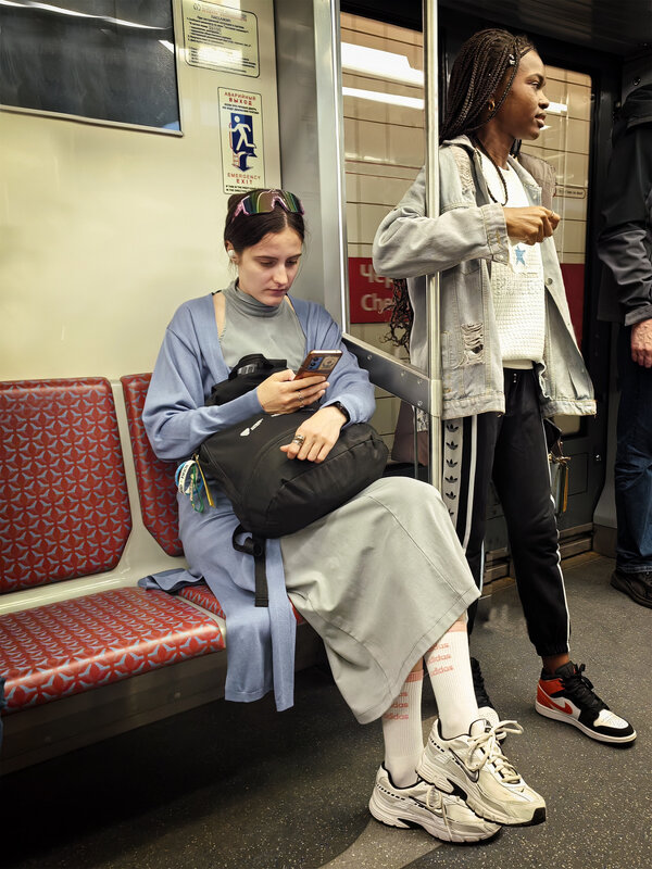 В метро. - Александр 