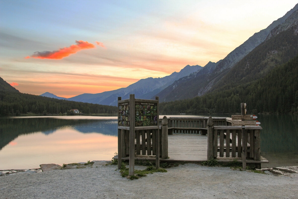 На озере в Доломитовых Альпах - skijumper Иванов