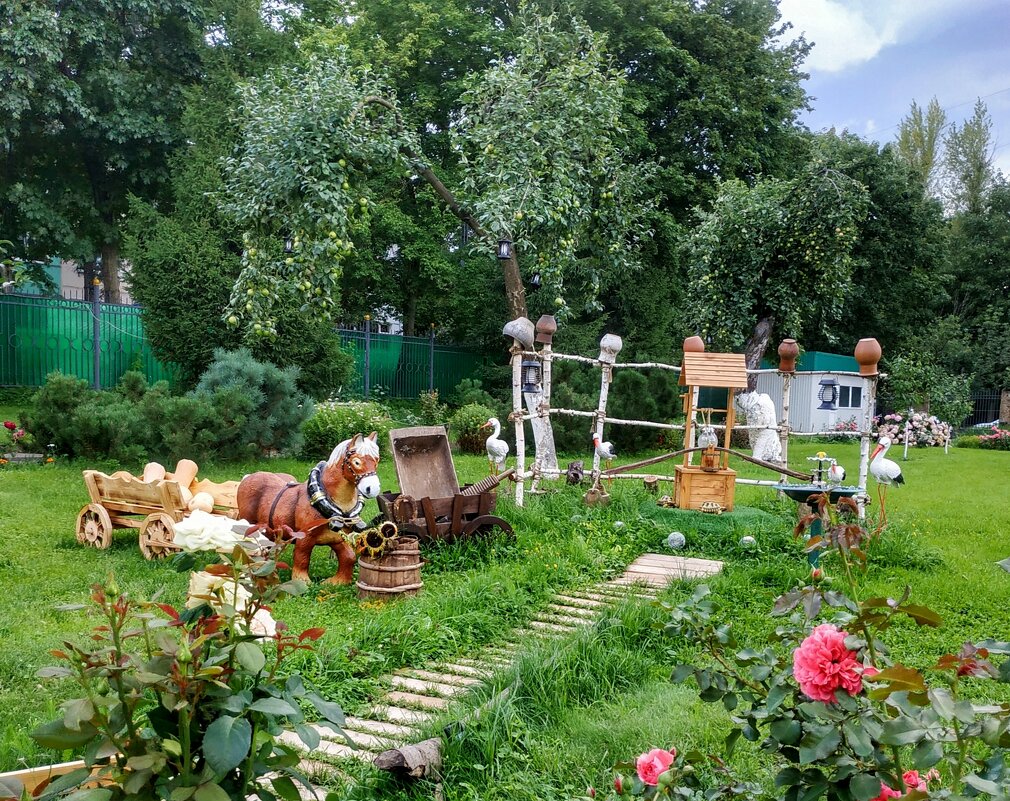 композиция сада - Валентина. .