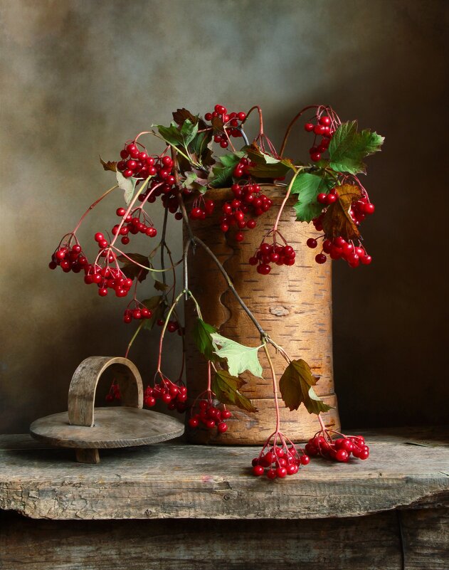 Туес с калиной - Валентина 