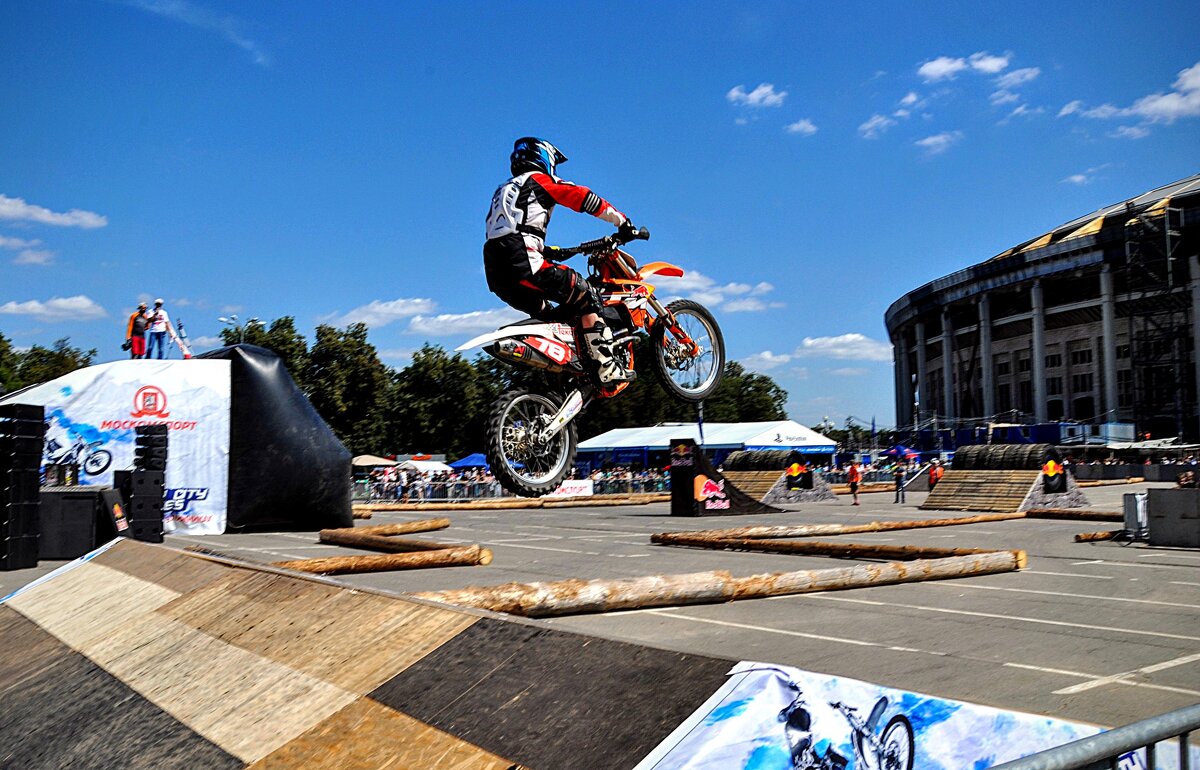 Мотокросс по пересечённой местности ! - Анатолий Колосов