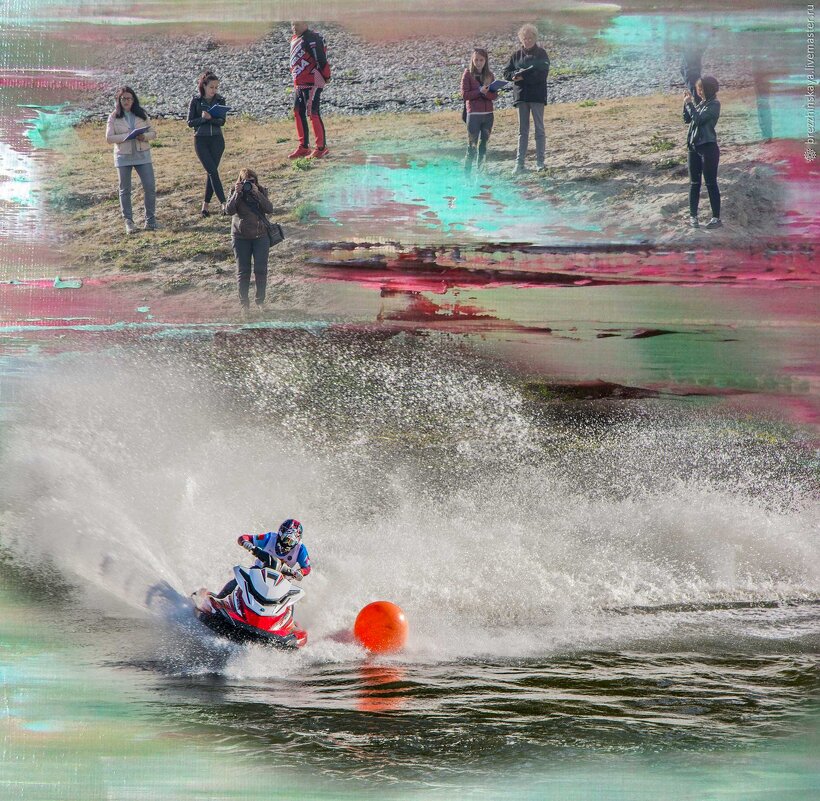 Гонки на скутерах - Владимир Безгрешнов