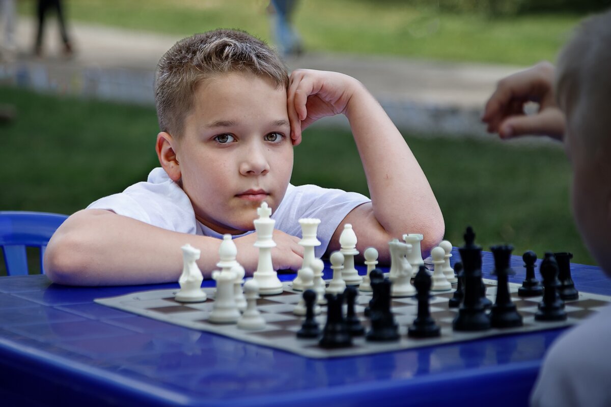 юный шахматист - Виктор Ковчин