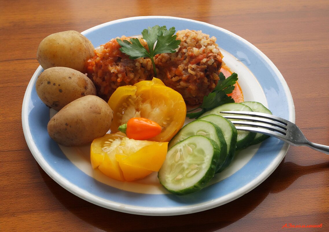 Завтрак рабочей недели  должен быть основательным!  :-) - Андрей Заломленков