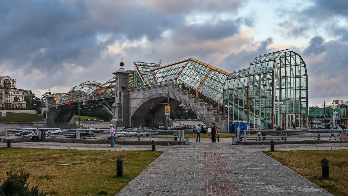 Пешеходные мосты Москва реки - Aleksey Afonin