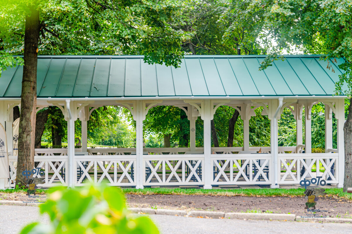Шахматная беседка в Первомайском парке. город Курск - Руслан Васьков