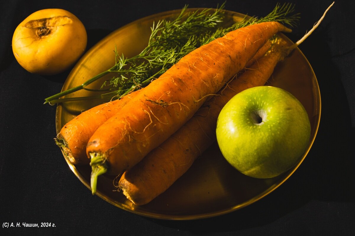 Натюрморт с овощами - Александр Чашин