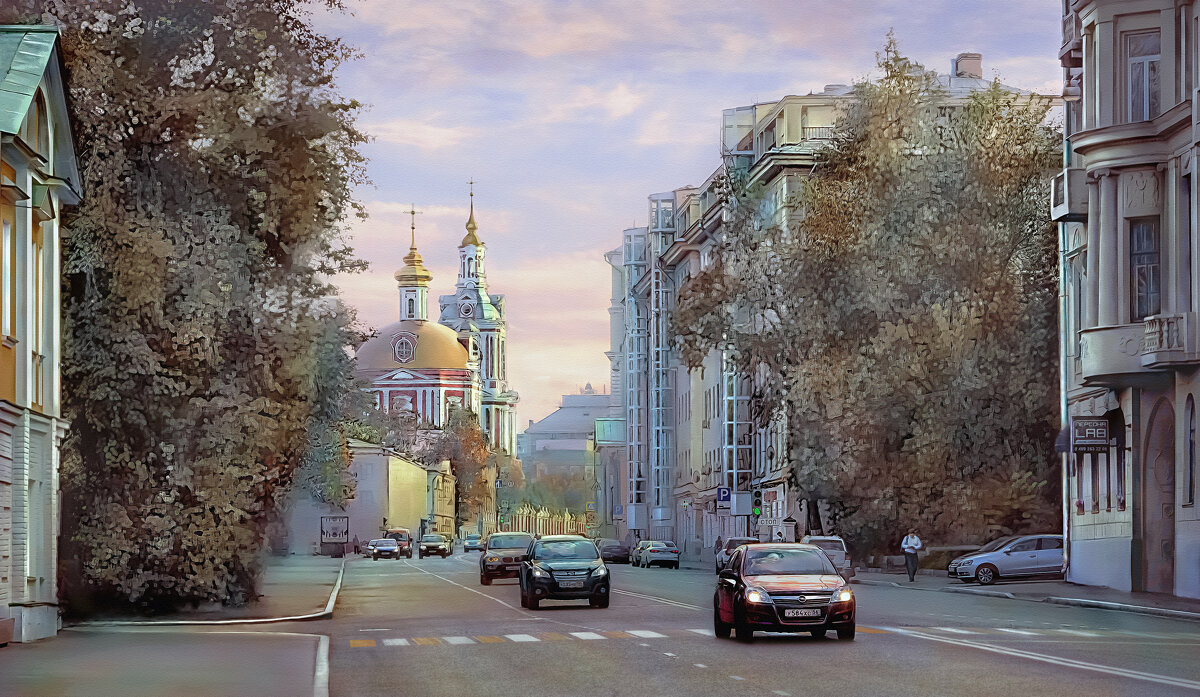 Москва. Старая Басманная улица. - В и т а л и й .... Л а б з о'в