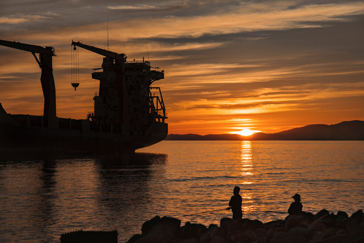 на закате - Елена на закате - Елена