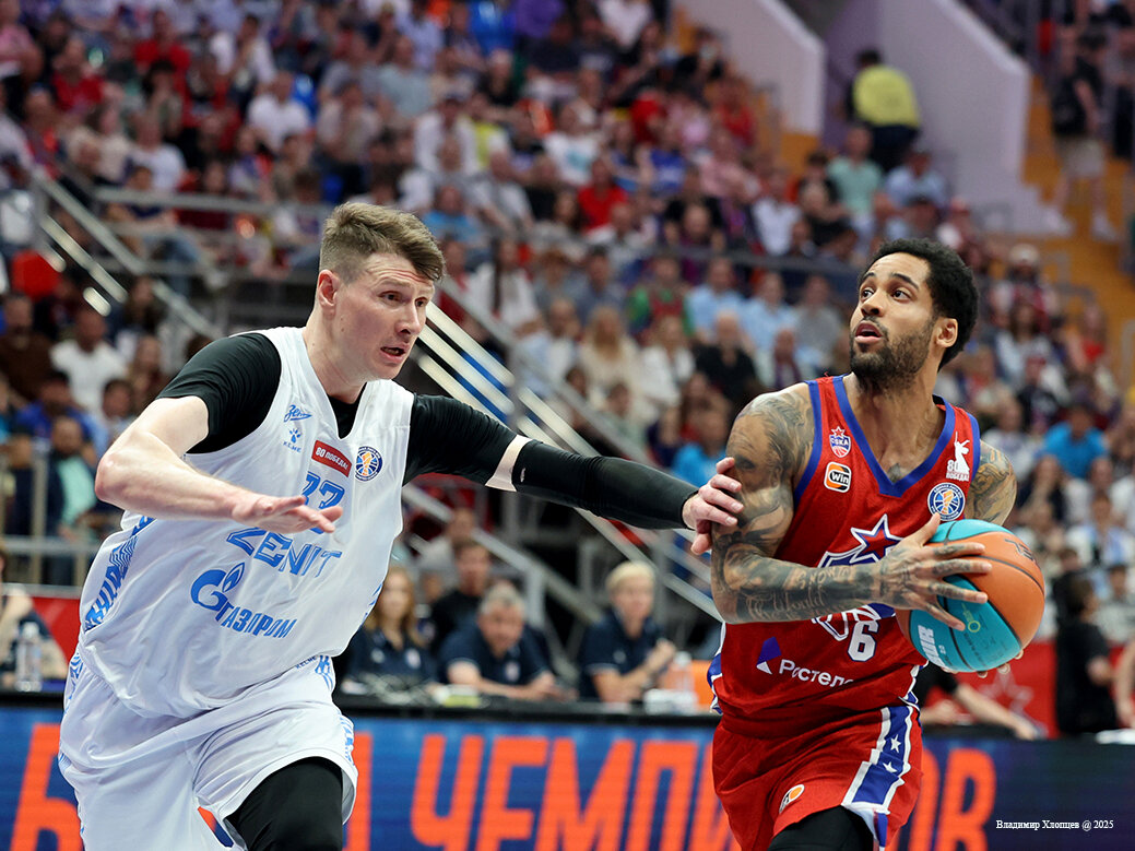 Чемпионат России по баскетболу 2024/2025. Финал. Единая лига ВТБ. - Владимир Хлопцев Чемпионат России по баскетболу 2024/2025. Финал. Единая лига ВТБ. - Владимир Хлопцев