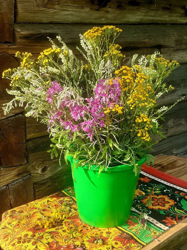 Букет с полевыми цветами! - Нина Андронова