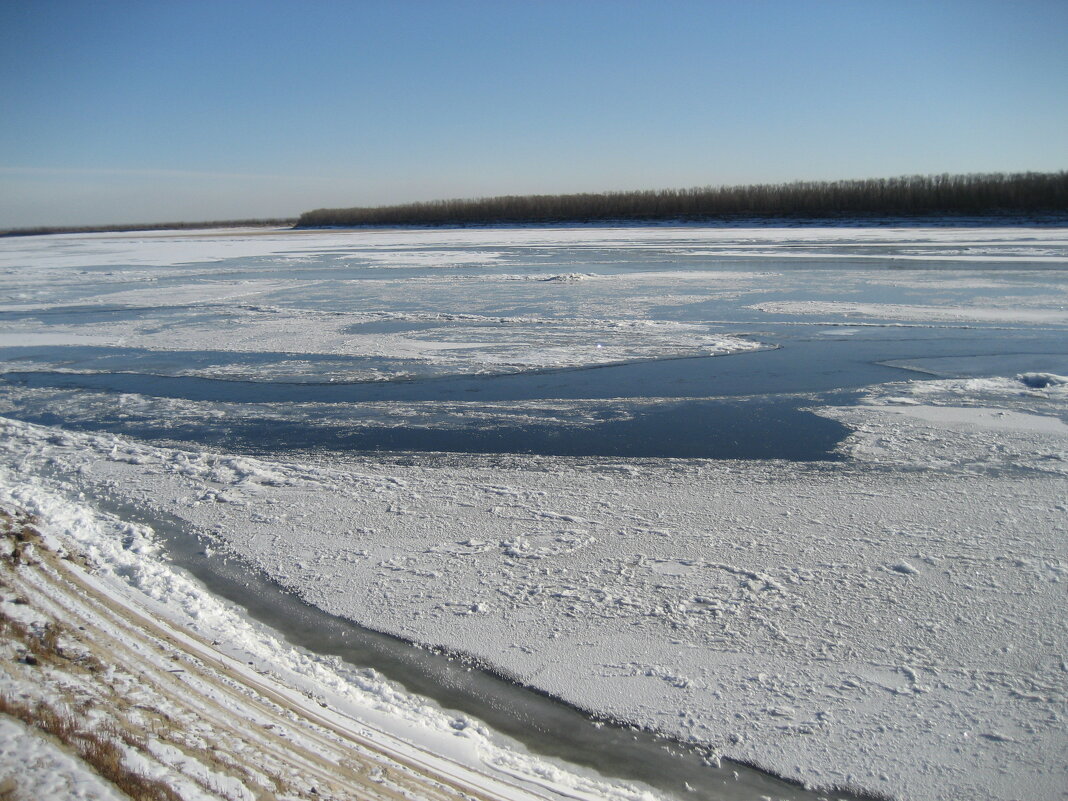 Ледостав на протоке - Anna Ivanova