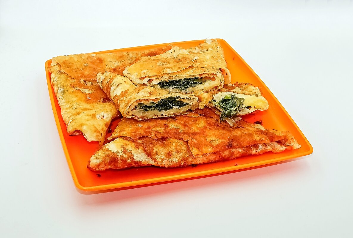 Треугольники из лаваша с сыром и укропом - Валерий Иванович