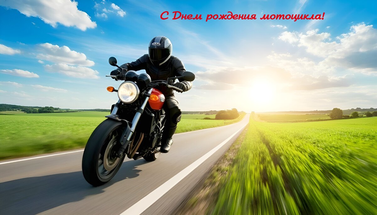 С Днём рождения мотоцикла!  :-) - Андрей Заломленков