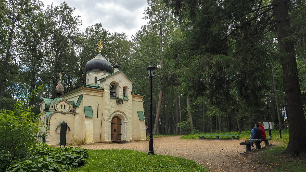 Зарисовка из Абрамцева - юрий поляков Зарисовка из Абрамцева - юрий поляков