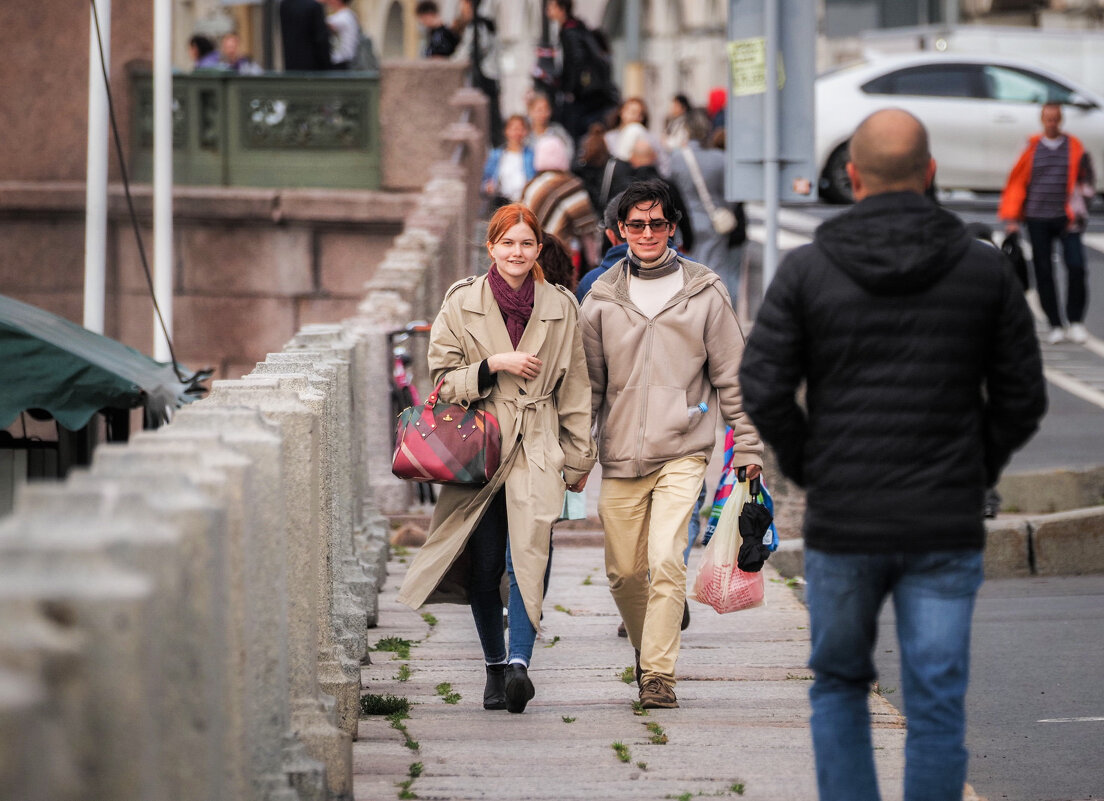 На Фонтанке час-пик - Магомед . На Фонтанке час-пик - Магомед .