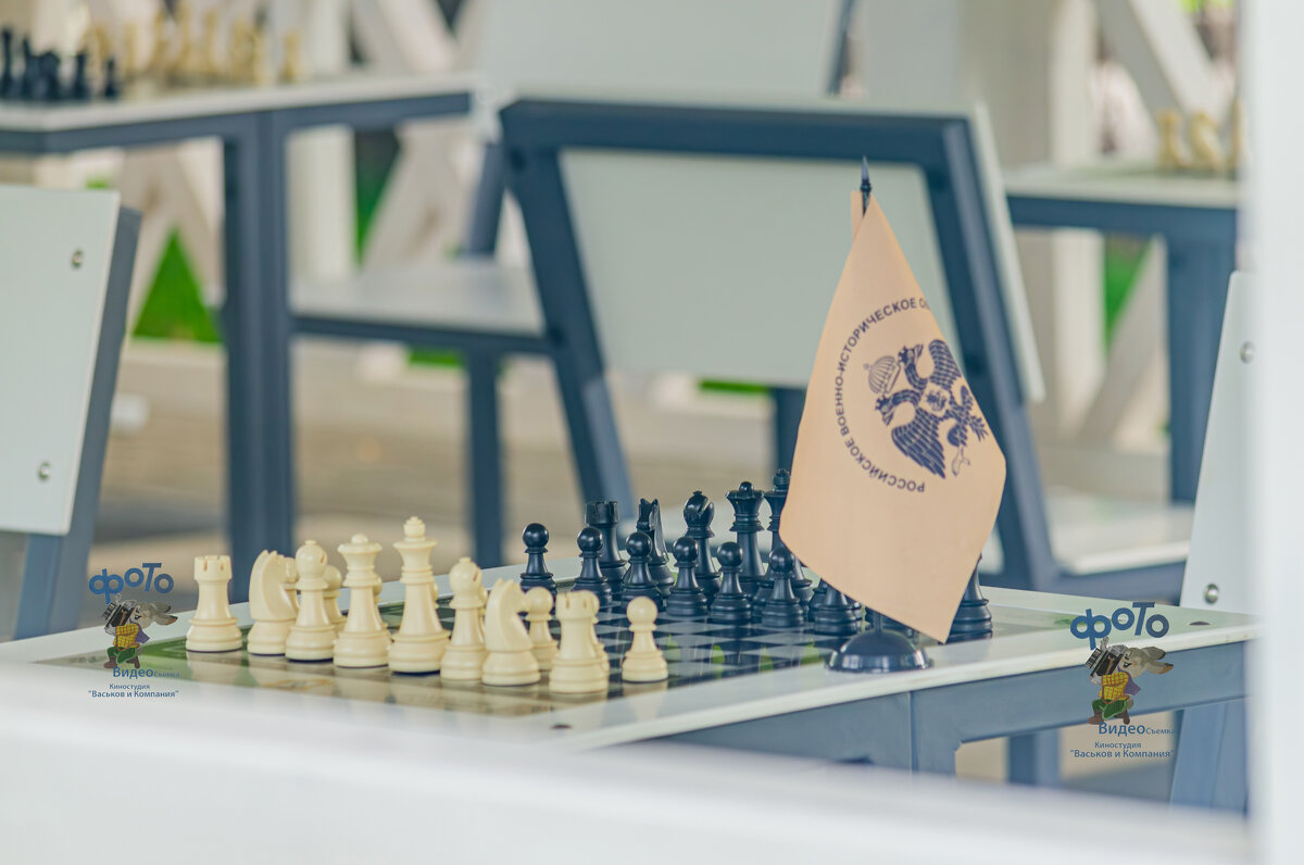 Шахматная беседка в Первомайском парке. город Курск - Руслан Васьков