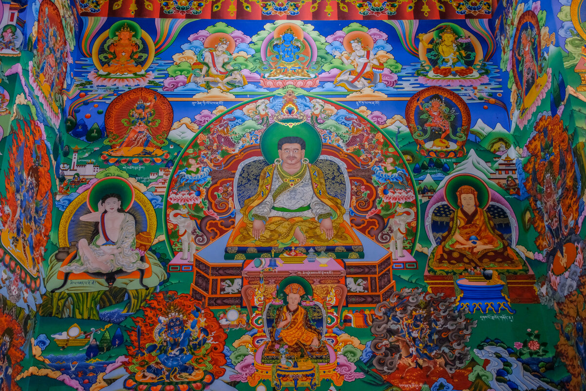 На стене буддистского храма (2) - Георгий А