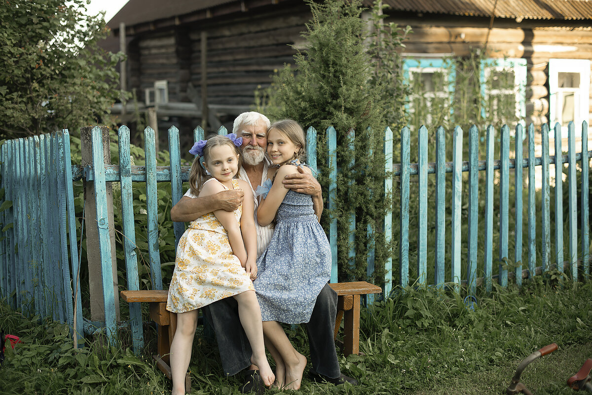 в деревне у дедушки - Юлия Поплевченкова