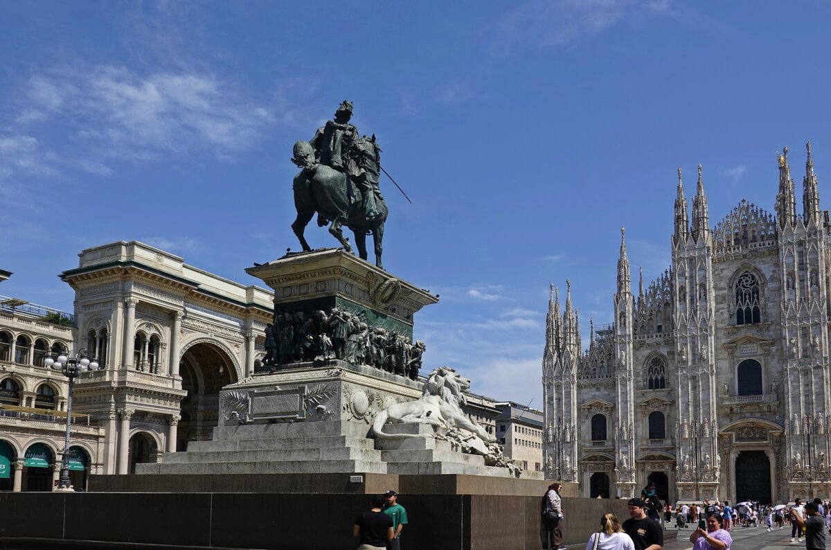 Пьяцца-дель-Дуомо (Милан)... - Галина 