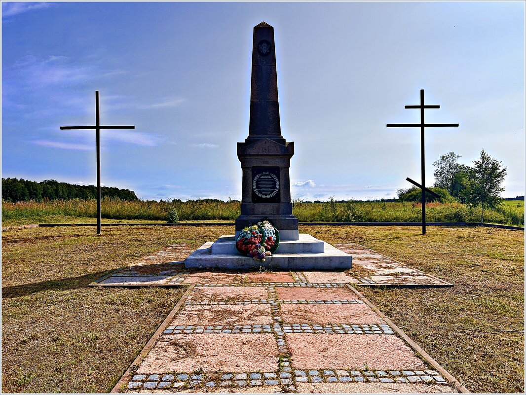 Памятник в честь победы русских войск в битве при Гросс-Егерсдорфе 1757г. - Валерия Комова