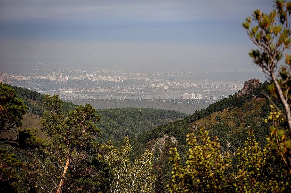 Вид на город с Китайской стенки. - Вадим Басов
