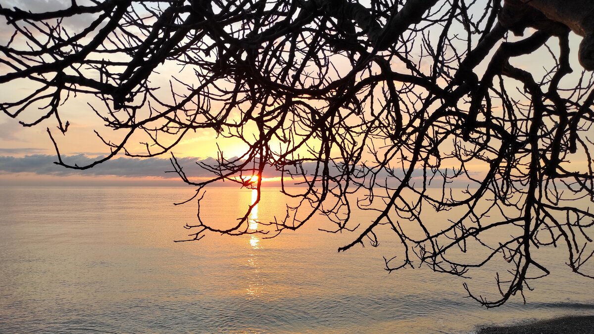 Закат  на море - Татьяна Лютаева