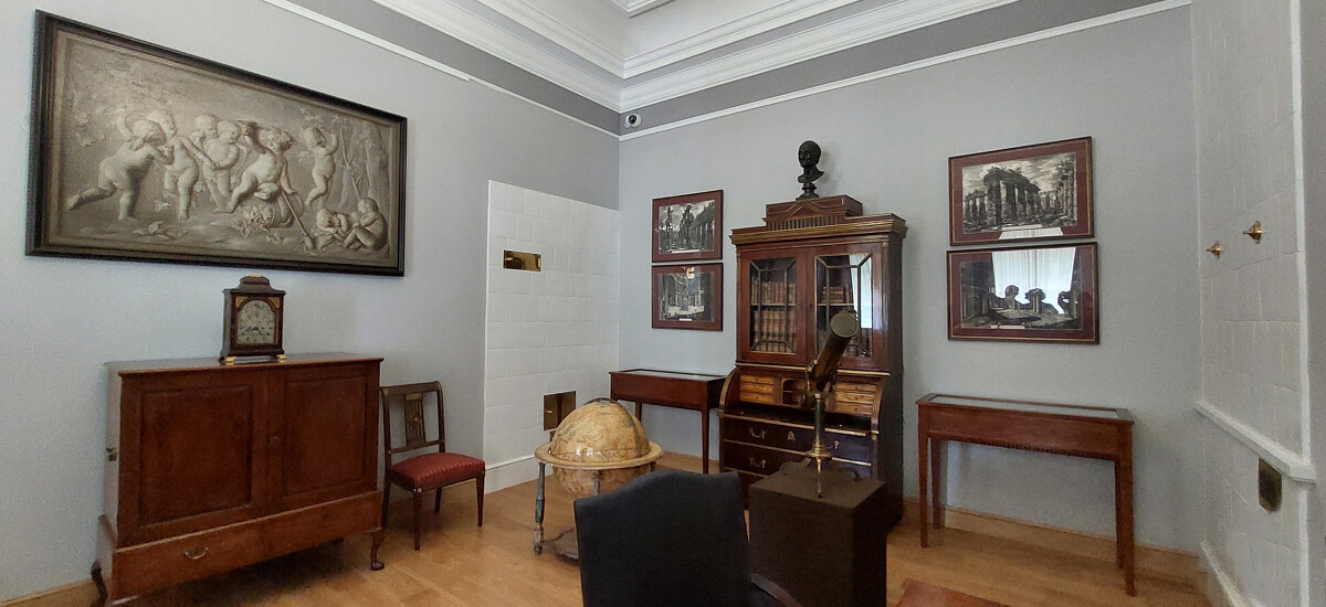 Рабочий кабинет в усадьбе Вяземских - ИРЭН@ .