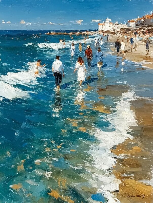 "Скоро осень, за окнами август..." - Валерий Кокорев