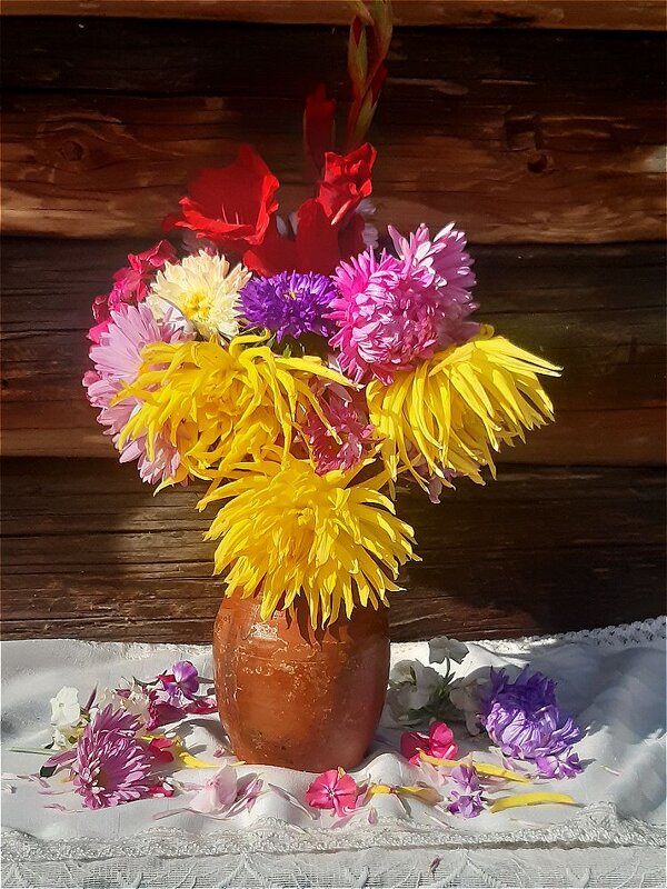 Букет садовых цветов! - Нина Андронова Букет садовых цветов! - Нина Андронова