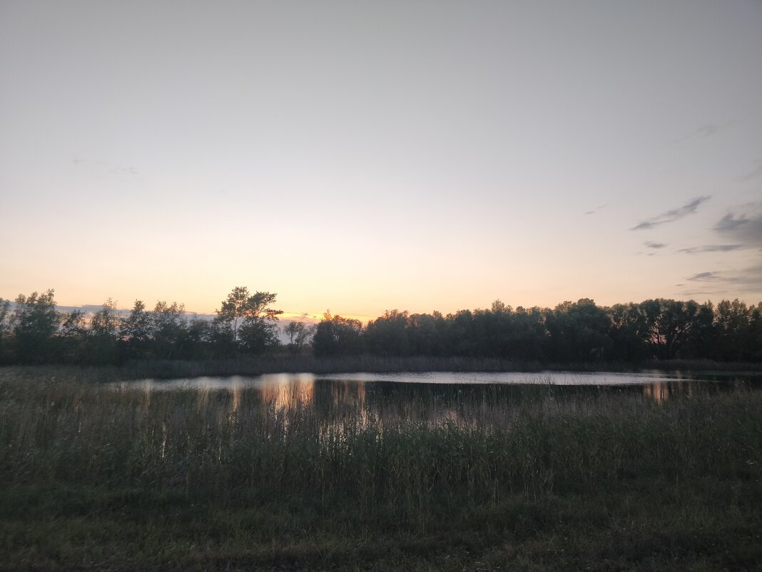 Вечерок на озере - Андрей Хлопонин