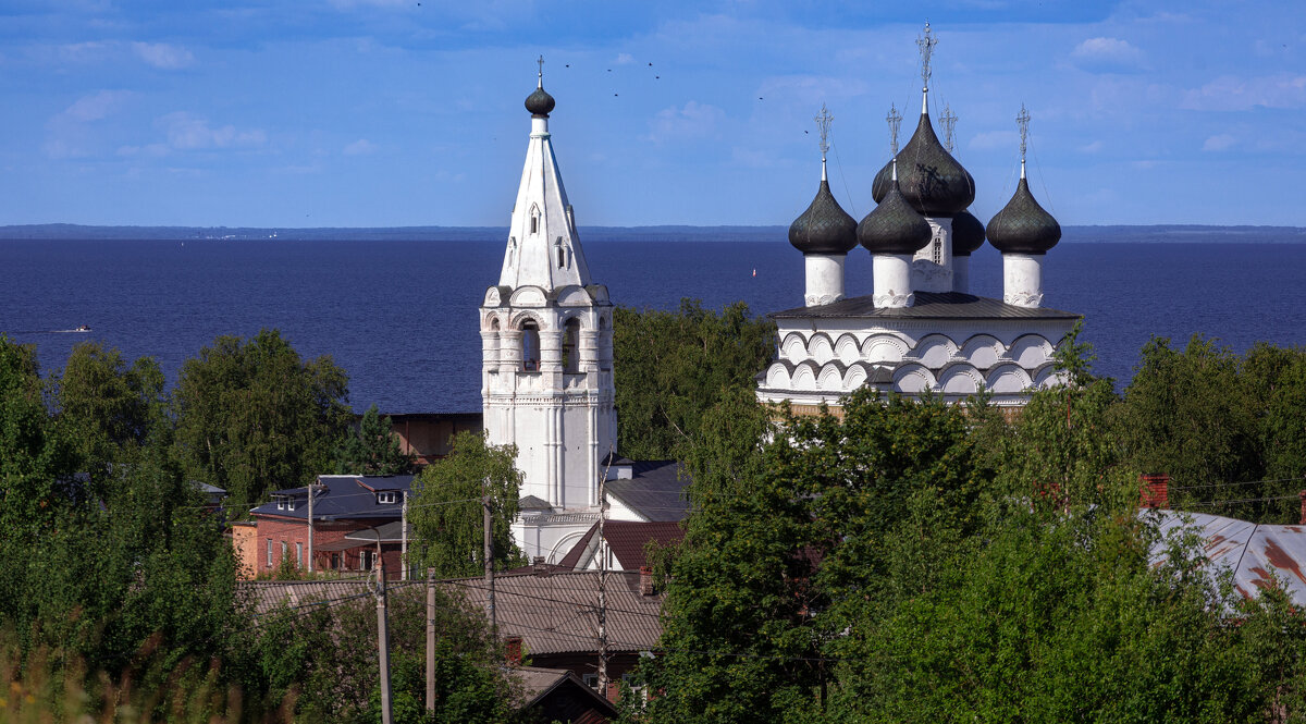 Вид на  Белое озеро - Александр Силинский