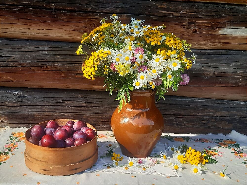 Деревенский натюрморт! - Нина Андронова