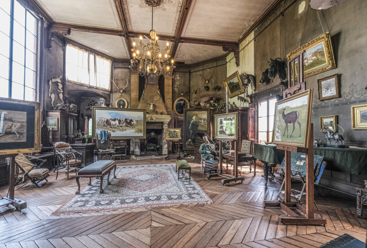 Ателье художницей Роза Бонёр - Георгий А